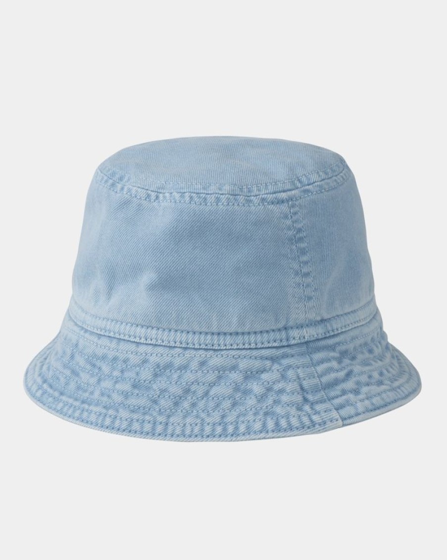 Tilbehor Carhartt WIP | Garnison Bucket Hat | Frostet Bla (Stenfarvet)