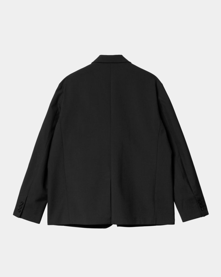 Maend Carhartt WIP | Sacai X Carhartt Wip Suiting Bonding Jacket | Sort