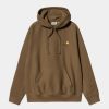 Maend Carhartt WIP | American Script Sweatshirt Med Haette | Tommer