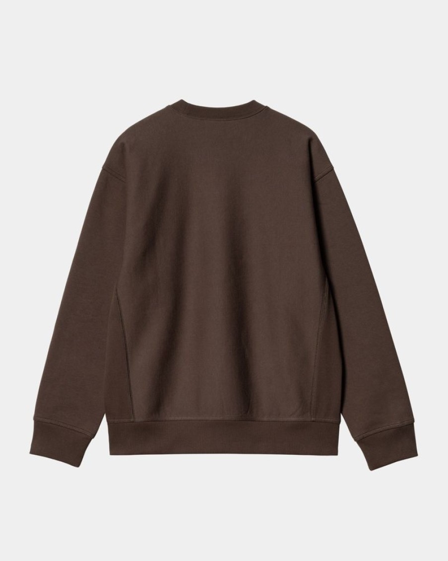 Maend Carhartt WIP | American Script Sweatshirt | Tobak