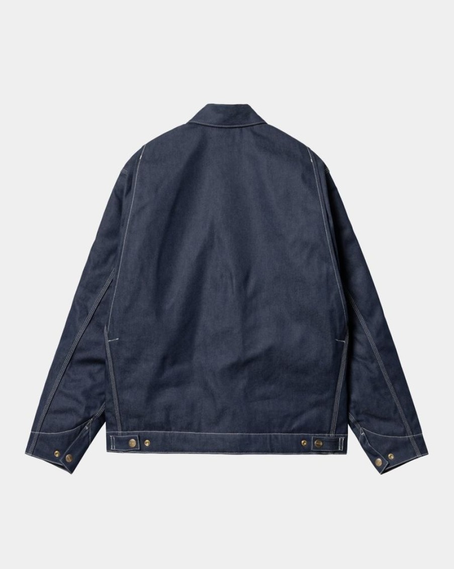 Maend Carhartt WIP | Og Detroit Jakke (Forar) | Bla (Stiv)