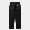 Maend Carhartt WIP | Simple Pant - Denim | Sort (Heavy Stone Vask)