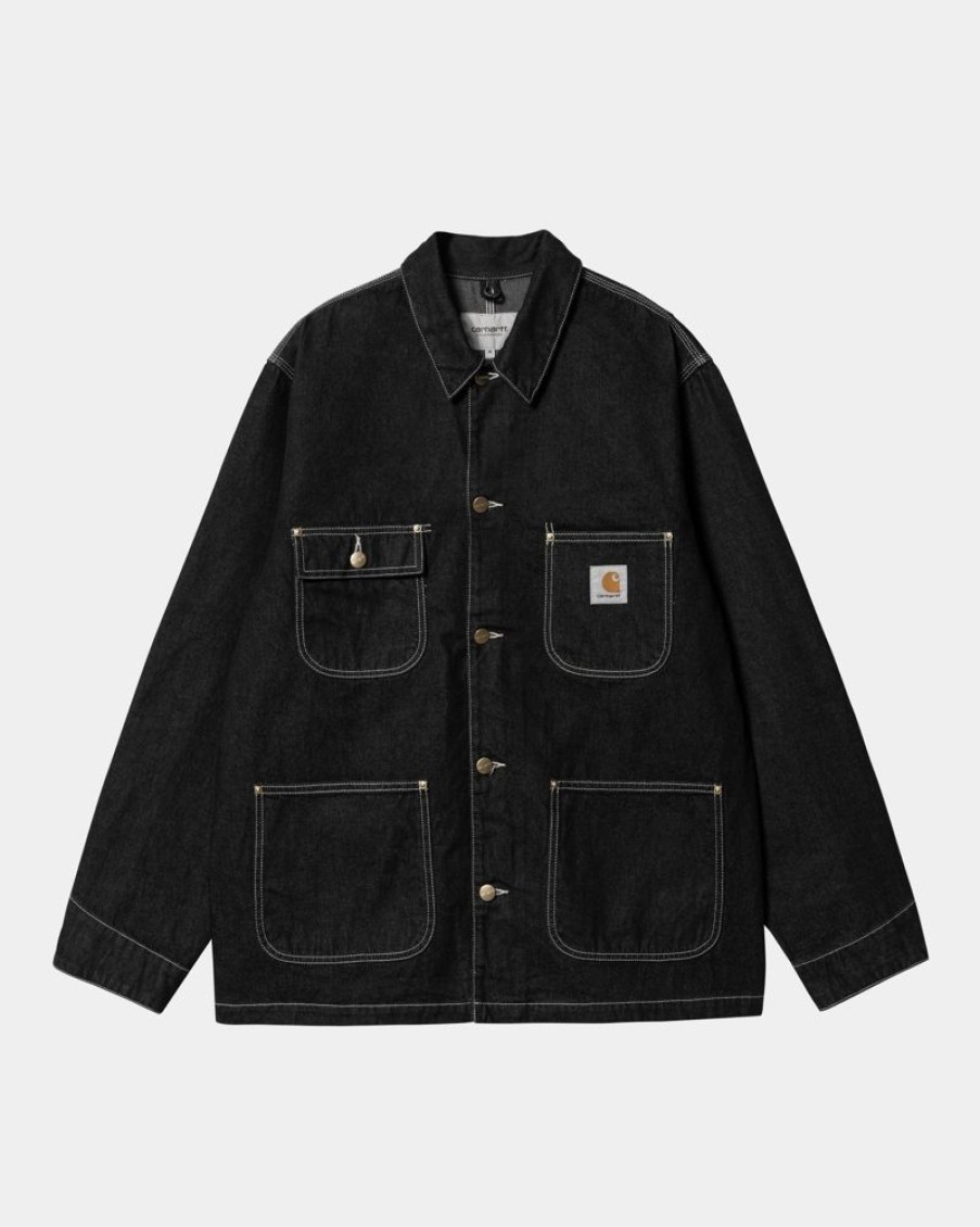 Maend Carhartt WIP | Og Chore Coat (Forar) | Sort (En Vask)