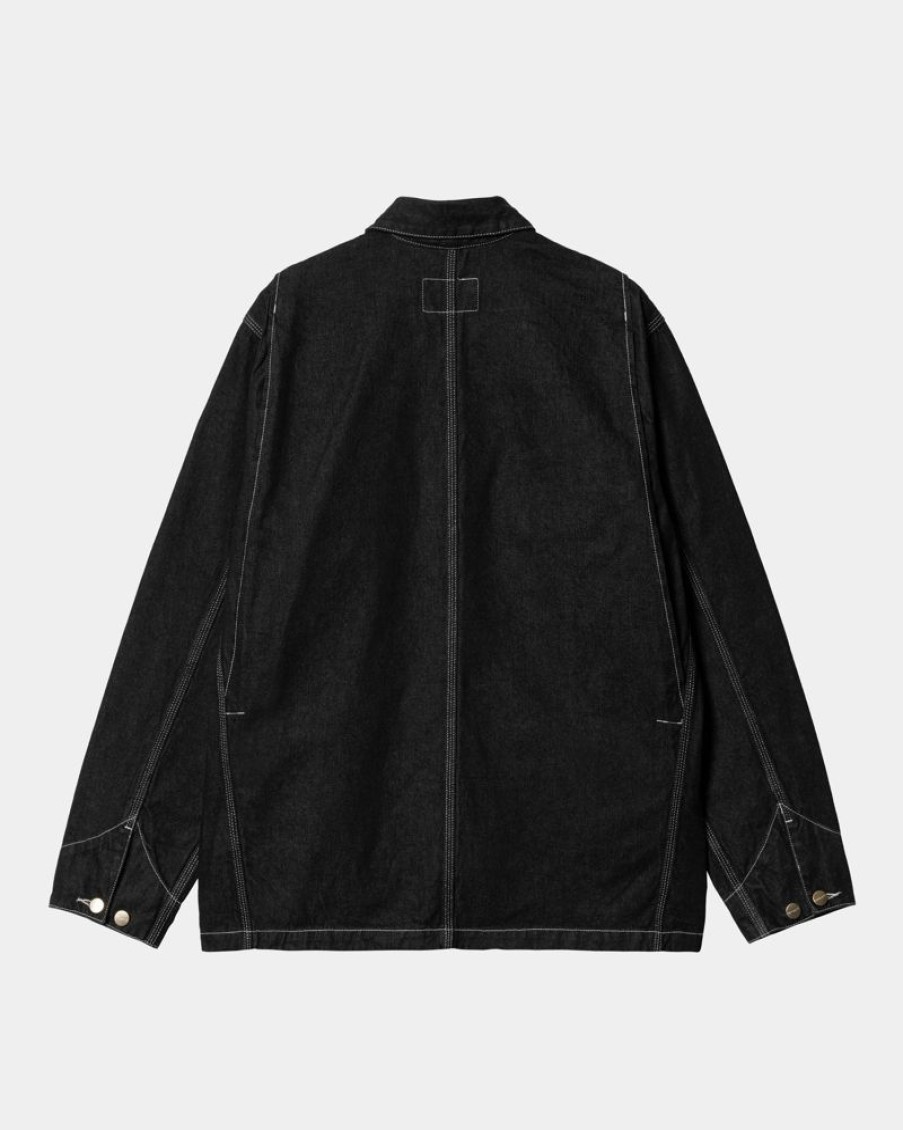 Maend Carhartt WIP | Og Chore Coat (Forar) | Sort (En Vask)