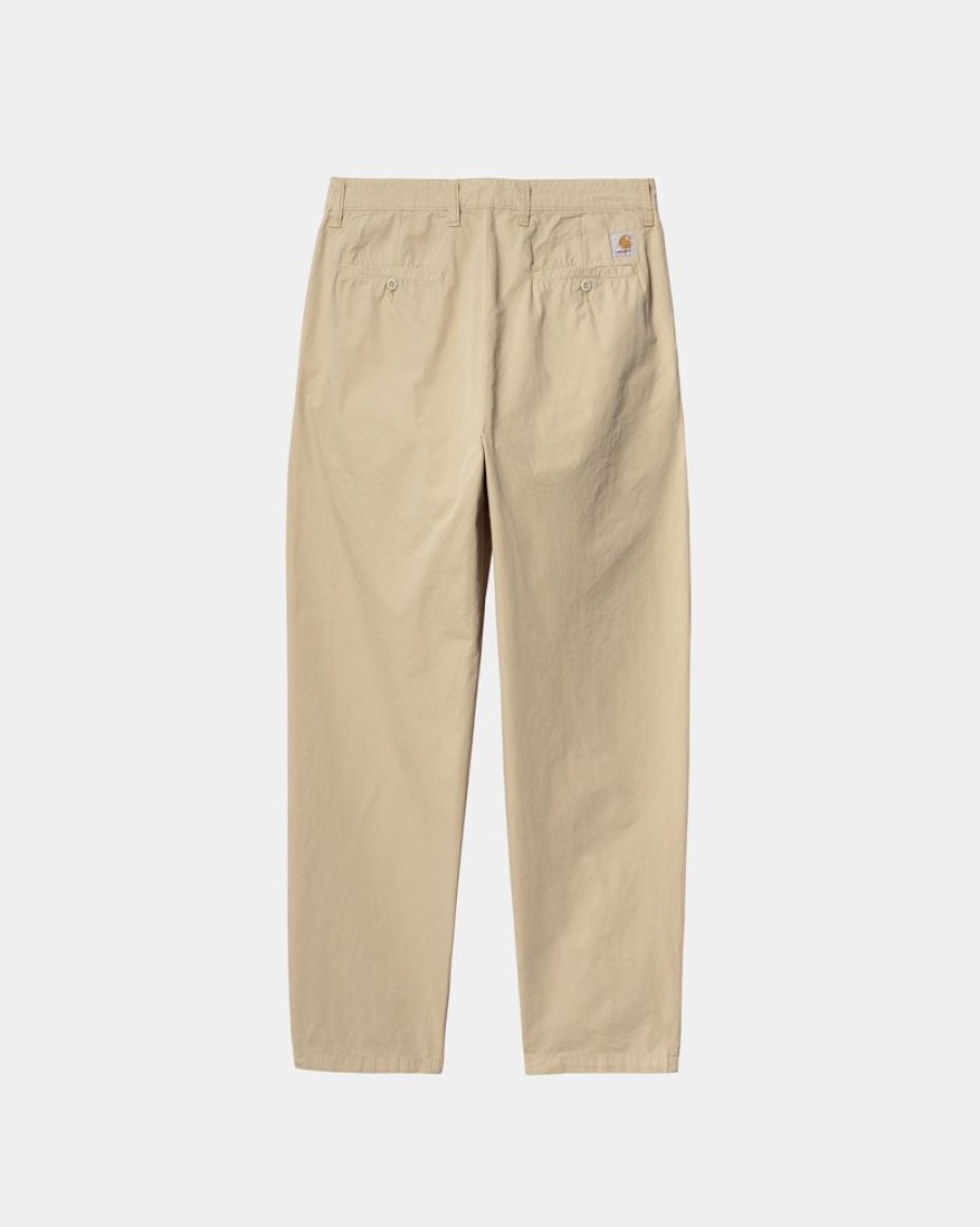 Maend Carhartt WIP | Calder Pant - Poplin | Vaeg (Beklaedningsgenstand Farvet)