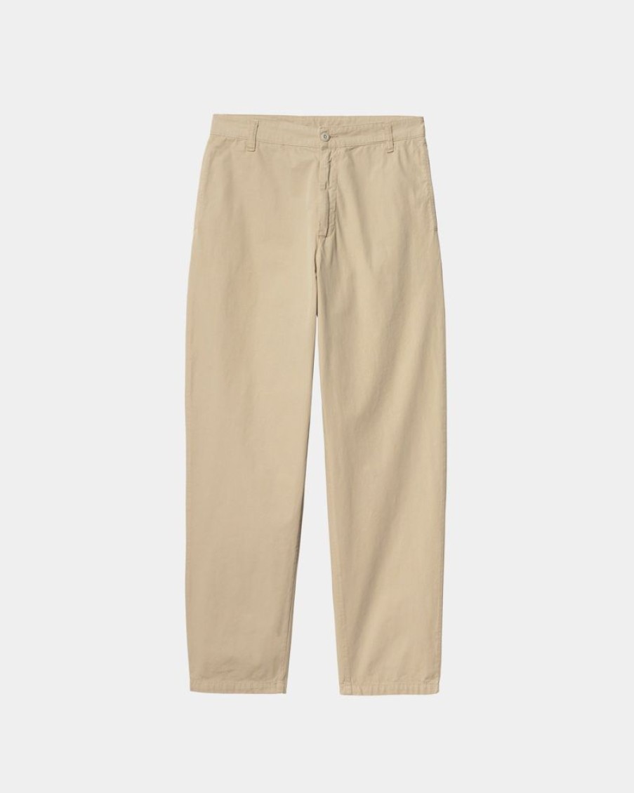 Maend Carhartt WIP | Calder Pant - Poplin | Vaeg (Beklaedningsgenstand Farvet)