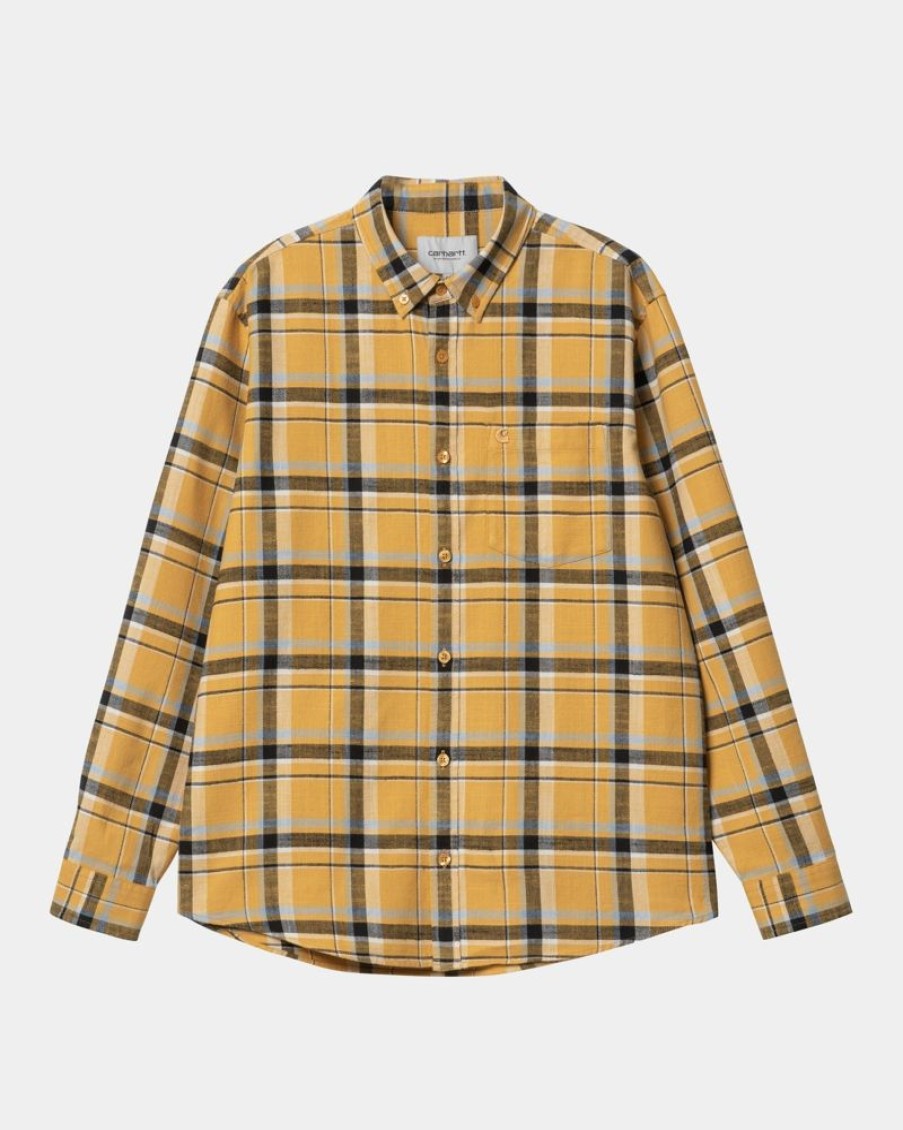 Maend Carhartt WIP | Swenson Ternet Skjorte | Solstrale