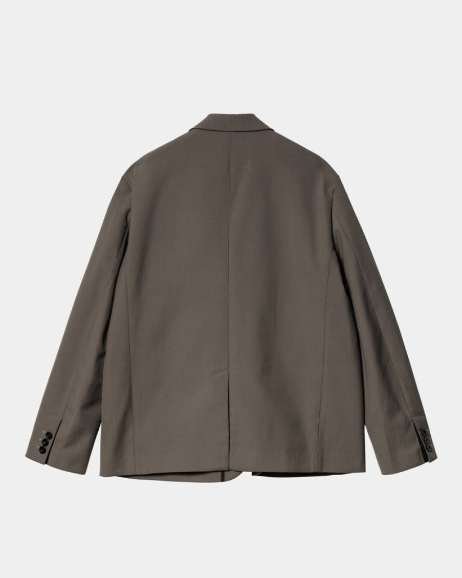 Maend Carhartt WIP | Sacai X Carhartt Wip Suiting Bonding Jacket | Taupe