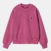 Kvinder Carhartt WIP | Nelson Sweatshirt Til Kvinder | Magenta