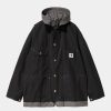 Maend Carhartt WIP | Sacai X Carhartt Wip Vendbar Andefrakke | Sort