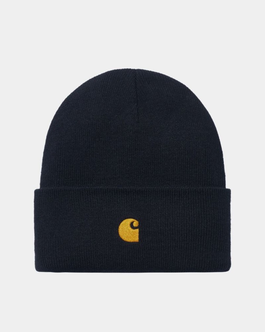 Tilbehor Carhartt WIP | Chase Beanie | Dark Navy