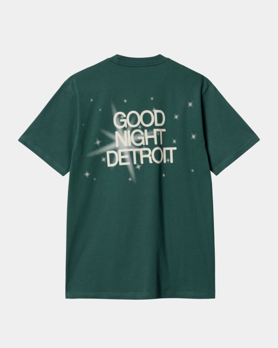 Maend Carhartt WIP | Night Night T-Shirt | Korvel / Tonic