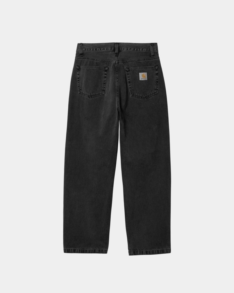 Maend Carhartt WIP | Landon Pant | Sort (Heavy Stone Vask)